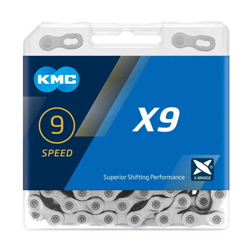 KMC X9 Chain in Silver