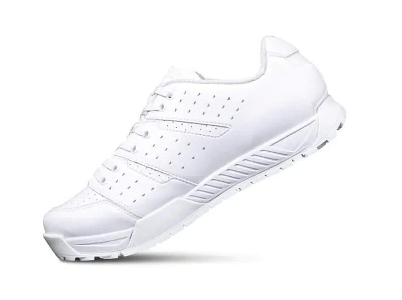 Lake MX169 Cycling Shoes in White/White-2