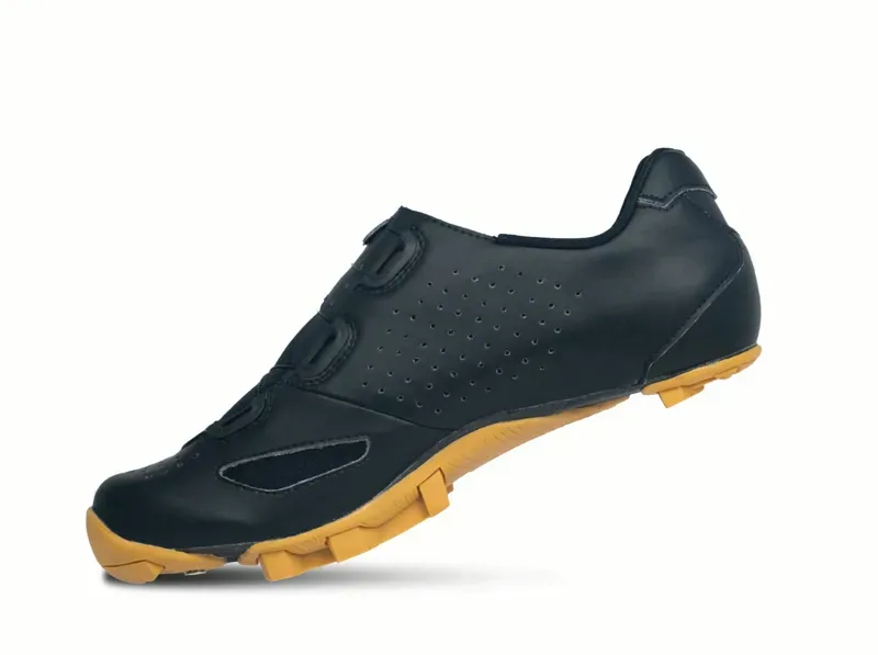 Lake MX239 Gravel Bike Shoes in Black/Gold-2