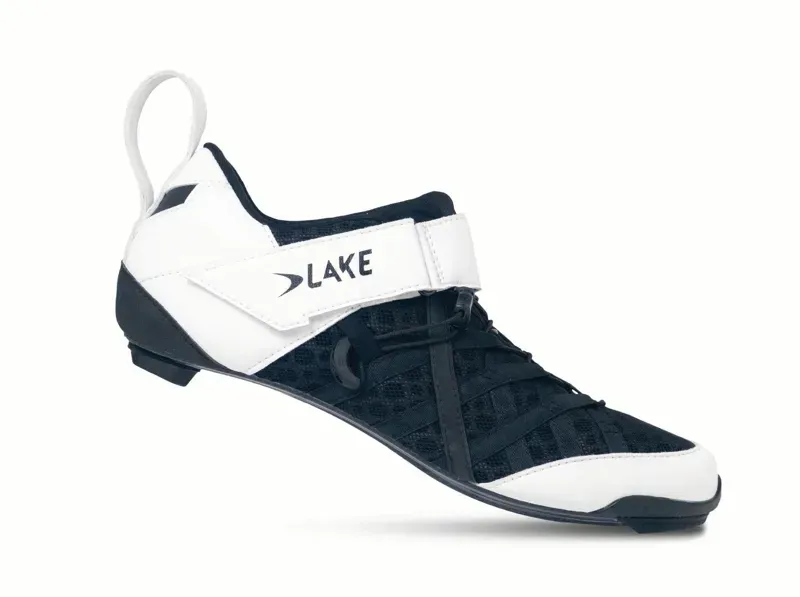 Lake TX224 Competition Triathlon Shoes in White/Black