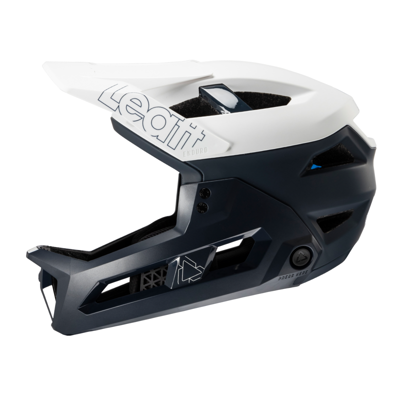 Leatt Enduro 3.0 MTB Helmet in White-3