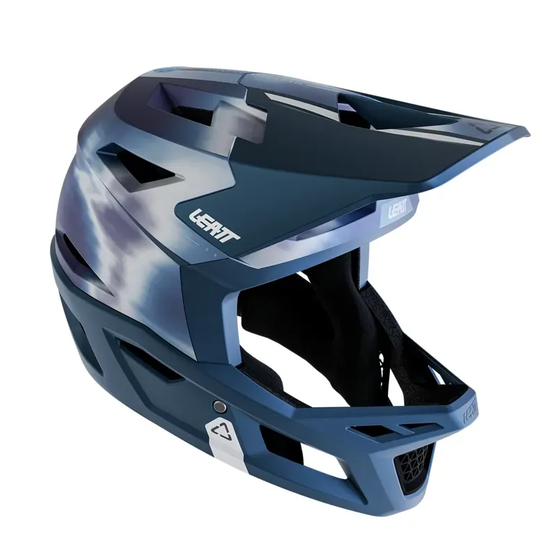 Leatt Gravity 4.0 MTB Helmet in Galaxy Blue