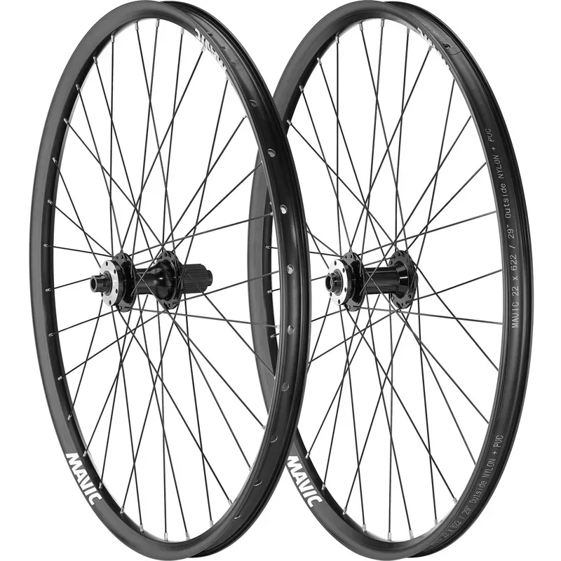 Mavic E-Access XR27 29 Centre Lock QR Disc Wheels in Black-1