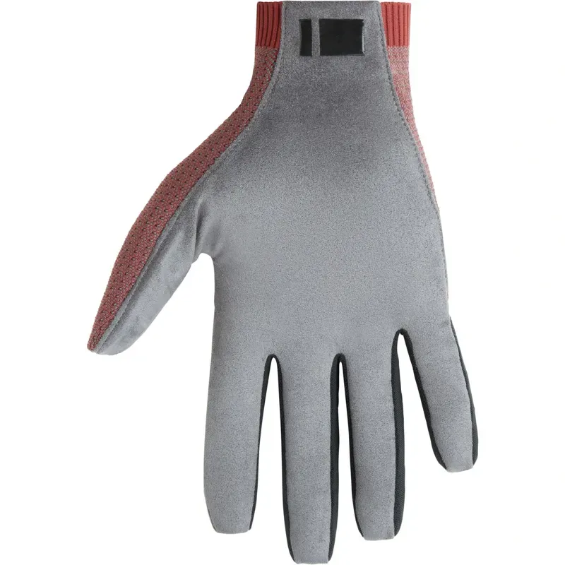 Madison Flux Ergonomix Knit Trail Gloves in Mineral Red-1