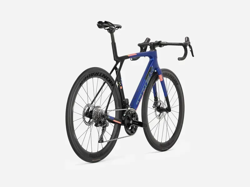 Trek Madone SL 6 Gen 8 Road Bike in Matte Cobalt Blue/Trek Black/Living Coral-1