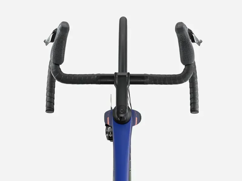 Trek Madone SL 6 AXS Gen 8 Road Bike in Matte Cobalt Blue/Trek Black/Living Coral-2