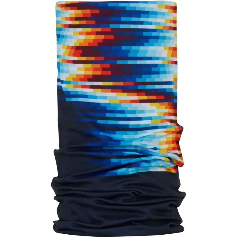 Madison Neck Warmer Pixel Blue/ Red 