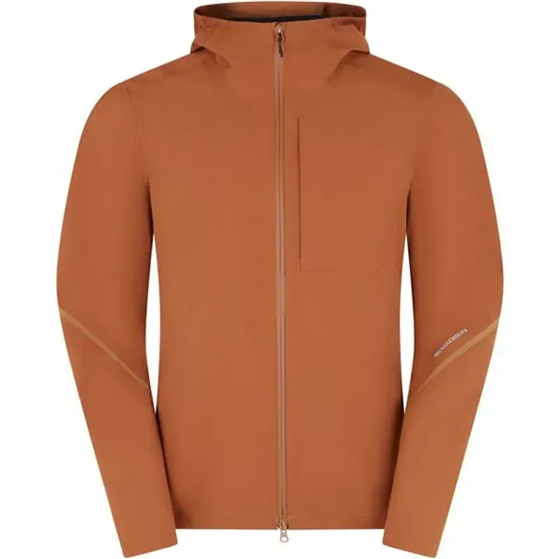 Madison Roam Men's 2-Layer Waterproof Jacket In Rust Orange
