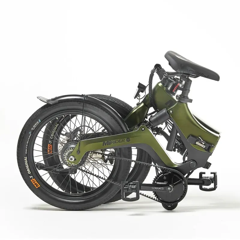 Mirider 20 GB3 Compact Folding Electric Bike in Aurora Green-1