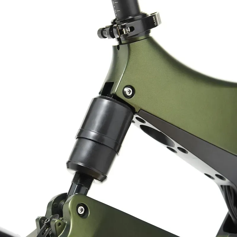 Mirider 20 GB3 Compact Folding Electric Bike in Aurora Green-5