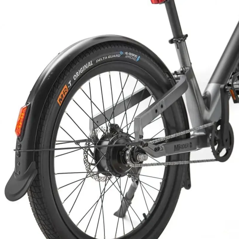 MiRider 24 Compact Step-Through E-Bike In Onyx Grey-3
