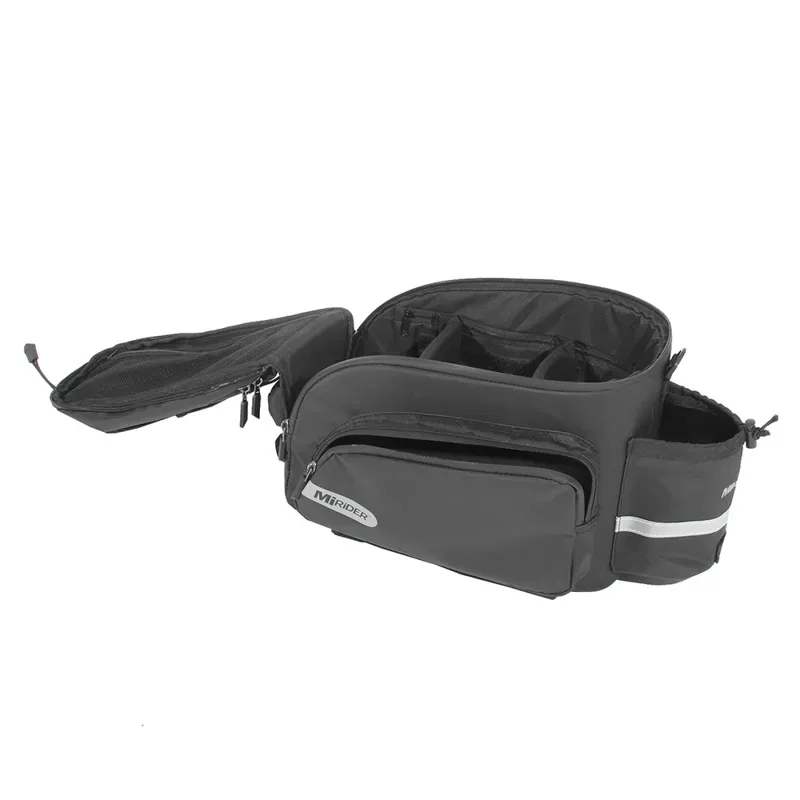 Mirider Pannier Bag in Black-1