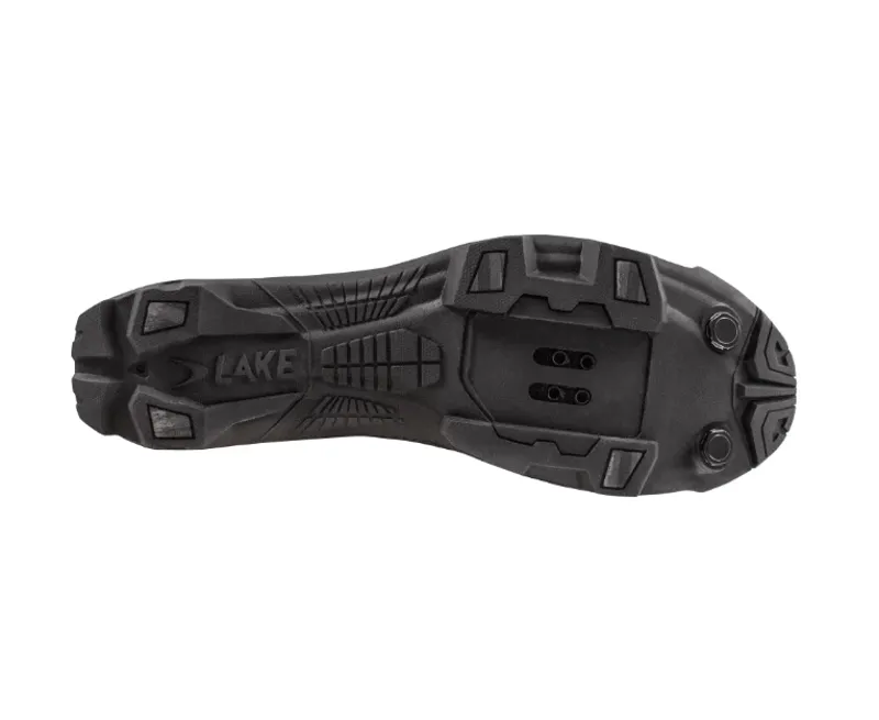Lake MX219 BLACK/GREY Clarino Carbon Mountain/Trail Shoe-1