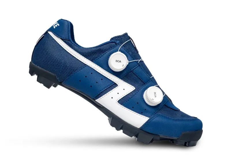 Lake MX30G BLUE/MESH Clarino Carbon Gravel Shoe-4