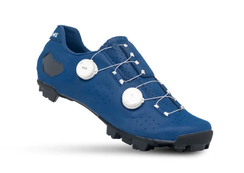 Lake MX333 BLUE/WHITE Clarino CFC Carbon Mountain/Trail Shoe