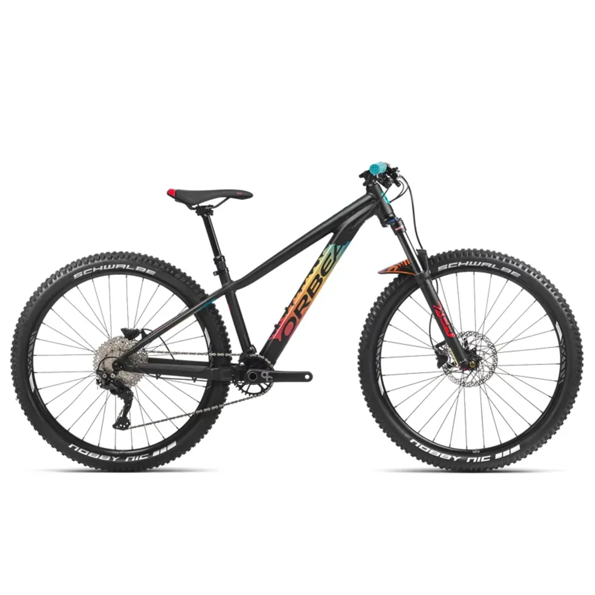 Orbea Laufey 27 H20 Junior Mountain Bike In Black/Rainbow