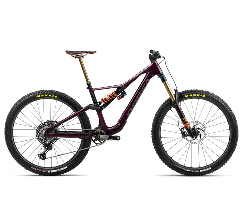 Orbea Rallon M-Ltd Mountain Bike In Metallic Mulberry/Black