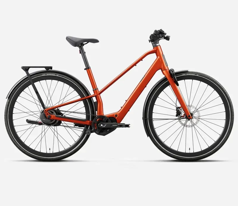 Orbea Carpe 10 E-Hybrid Bike in Mars Red