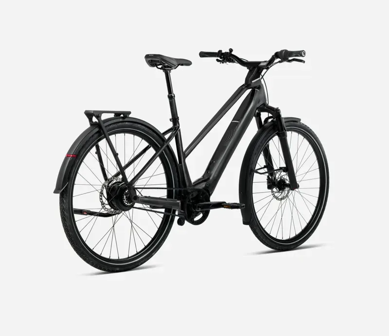 Orbea Kemen Tour 10 Mid E-Hybrid Bike in Diamond Black Gloss-2