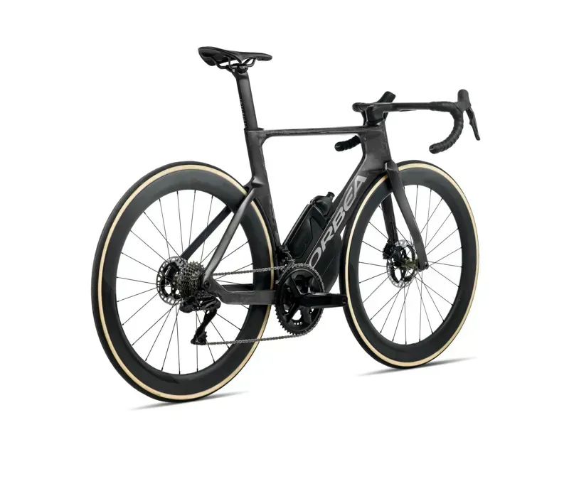 Orbea Orca Aero M35iLTD PWR Road Race Bike In Carbon Raw Matt-2
