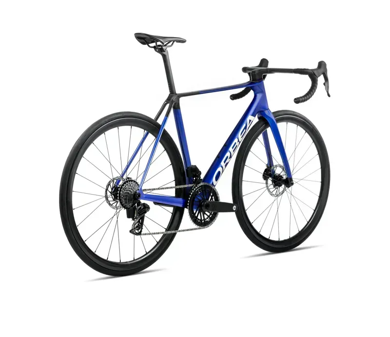 Orbea ORCA M21eTEAM Matt Road Bike in Cobalt Blue Carbon Raw Matt-2