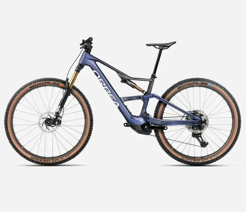 Orbea Rise SL M-LTD E-MTB In Tanzanite Carbon View eBike/Carbon Raw Matt-1