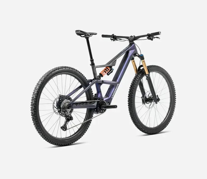 Orbea Rise SL M10 630W E-MTB In Tanzanite Carbon View/Carbon Raw Matt-3
