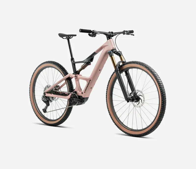 Orbea Rise SL M20 420w E-MTB In Desert Rose/Carbon Raw Matt-2