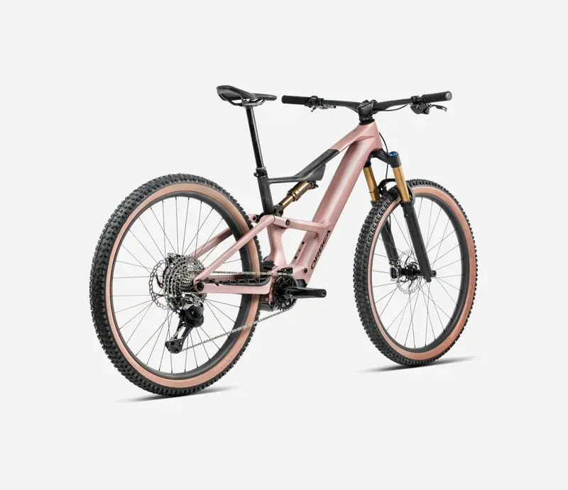 Orbea Rise SL M20 420w E-MTB In Desert Rose/Carbon Raw Matt-3