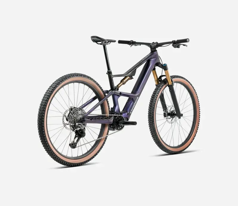Orbea Rise SL M20 420w E-MTB In Tanzanite Carbon View/Carbon Raw Matt-3