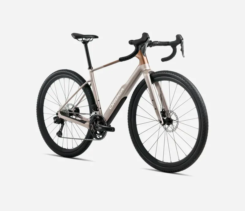 Orbea Terra M30Team 1X Gravel Bike in Nickel/Cinnamon Matt-2