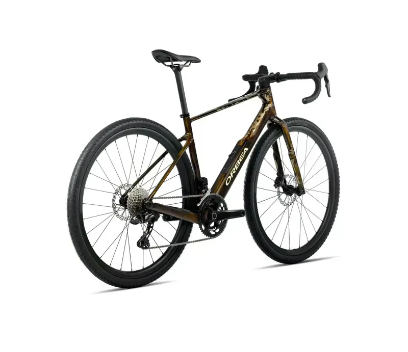 Orbea Terra M31ETEAM 1X Gravel Bike in Caramel Carbon View Gloss-2