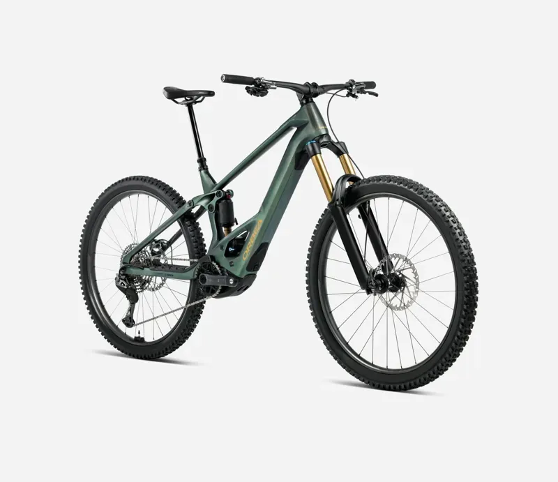Orbea Wild M20 Mullet E-Bike In Seaweed Carbon View Matt-1