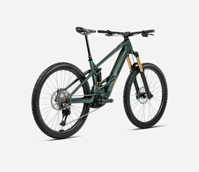 Orbea Wild M20 Mullet E-Bike In Seaweed Carbon View Matt-2
