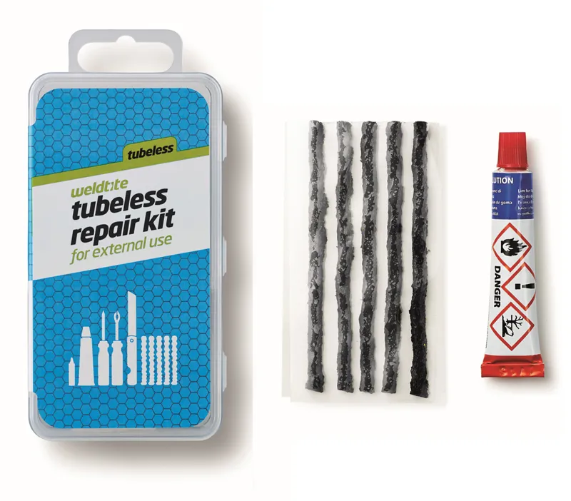 Weldtite Tools Tubeless External Repair Strings w/ Solution 12-box