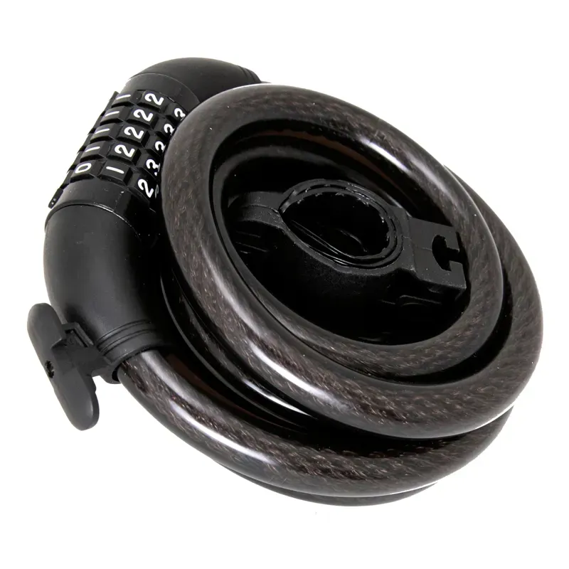 KranX Garrison X 1800mm Combination Cable Lock BLACK 15mm