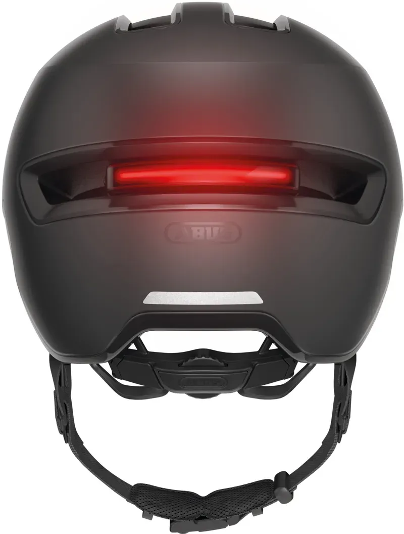 ABUS Hud-Y ACE Urban Helmet in Velvet Black-2