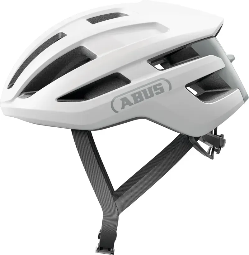 Abus Powerdome Road Helmet in Polar White