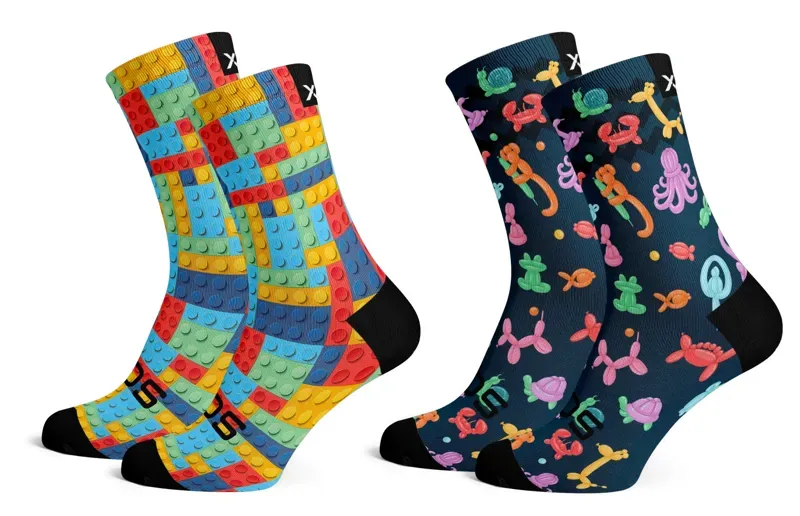 Sox Footwear Blocks / Balloon Combo Pack Kids Size 9 to 12 