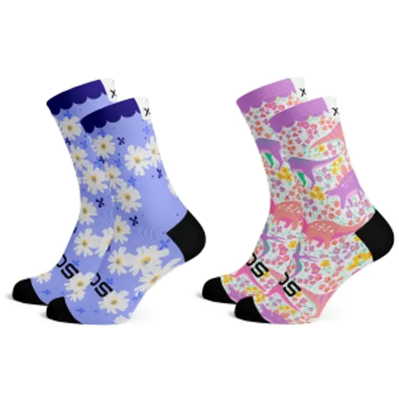 Sox Footwear Kids Garden Fairy and Wonderland Combo Sock Pack in Black