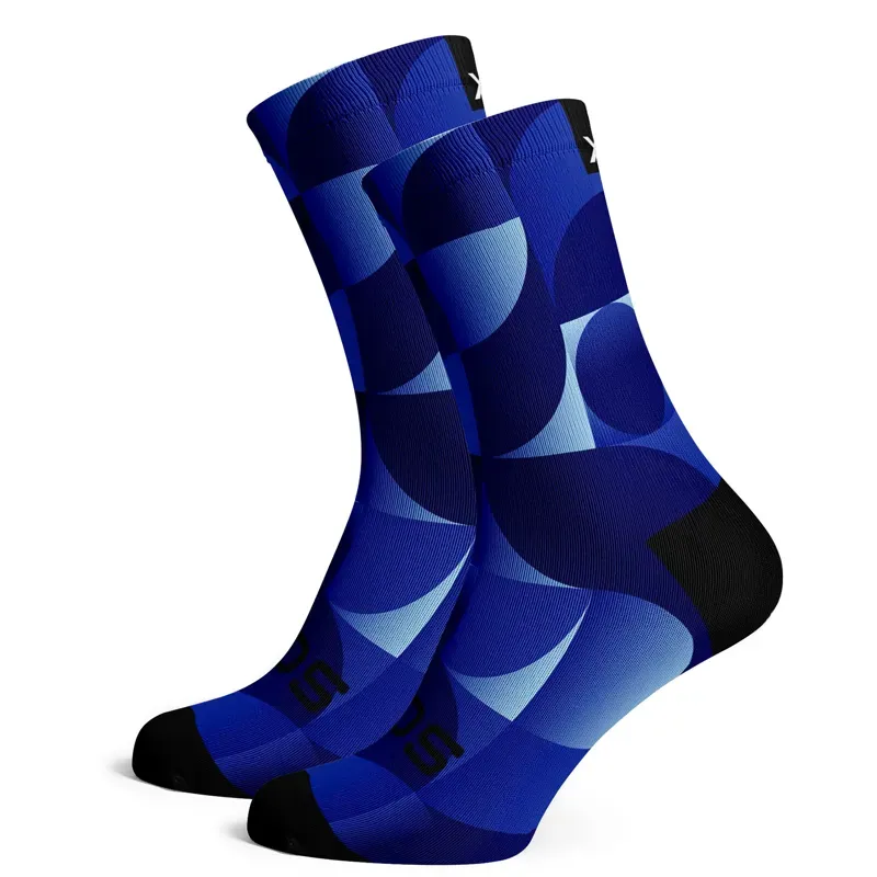 Sox Footwear Solid Royal Premium Crew Socks BLUE