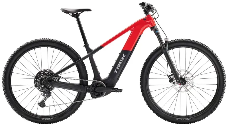 Trek Powerfly+ 4 Electric Mountain Bike in Gloss Radioactive Red/Matte