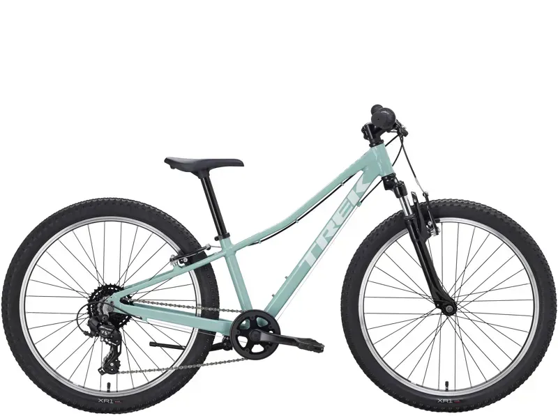 Trek Precaliber 24in Suspension Kids Hybrid Bike in Blue Sage
