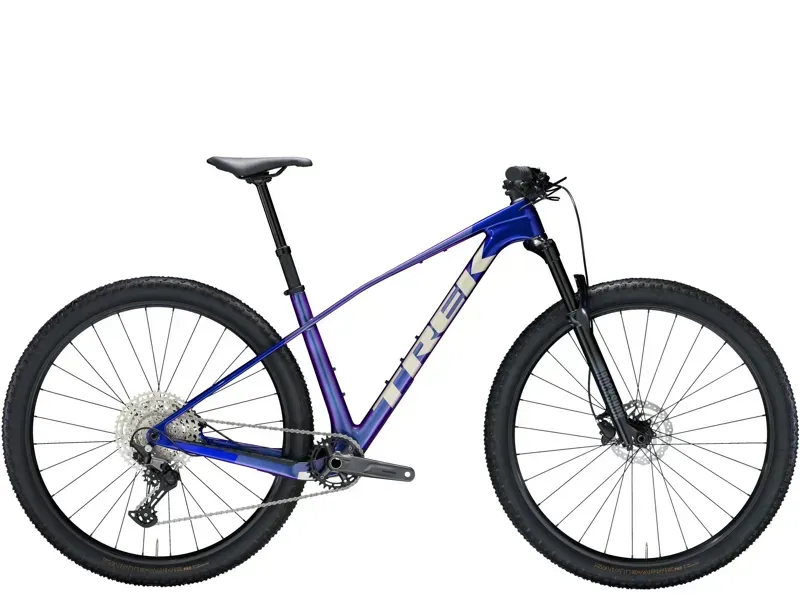 Trek Procaliber 9.5 Gen 3 XC Mountain Bike In Purple Flip/Hex Blue