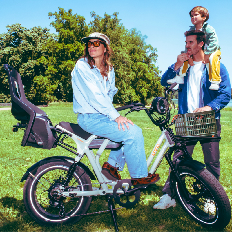 UTO OG200 Passenger/Cargo Bike Dune Sand-7