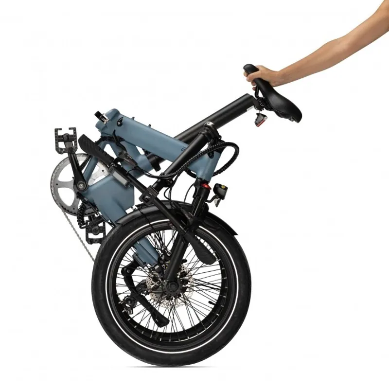 UTO Afternoon 20 Folding Electric Bike Ocean Blue-1