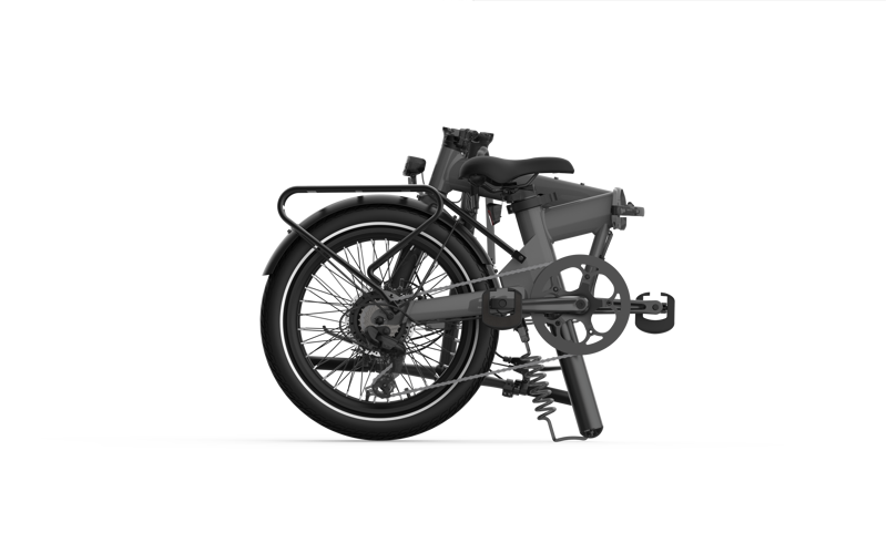 UTO Essential 20 Folding Electric Bike Satin Grey-7