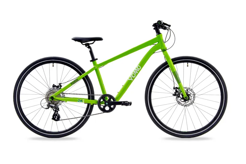 YOMO 26 Wheel Alloy Kids Bike : Green
