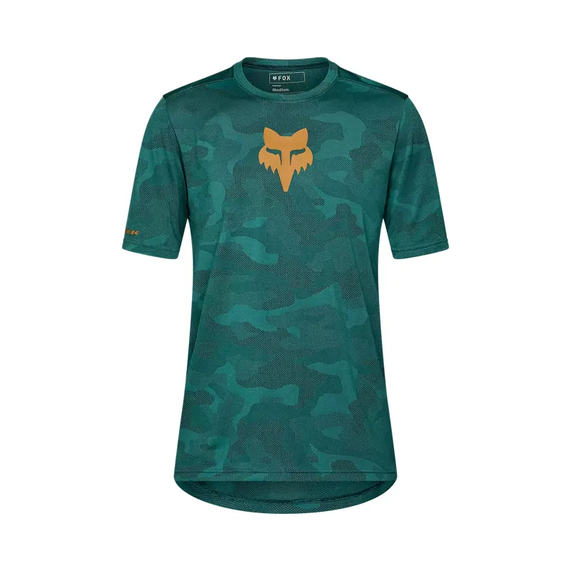 Fox Trek Ranger Mountain Bike Jersey in Dark Green-1