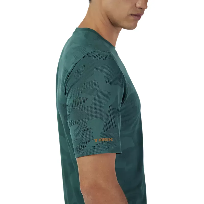 Fox Trek Ranger Mountain Bike Jersey in Dark Green-3